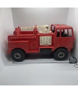 Vintage 1979 Mattel Red Firetruck Genuine Tuff Stuff Toy USA - $622.54 MXN