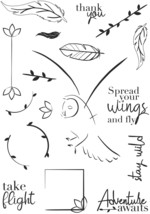 Creative Expressions A5 Clear Stamp Set By Bonnita Moaby Stay Wild - £15.25 GBP