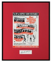 Mary Ann Mobley Signed Framed 16x20 ORIGINAL 1965 Get Yourself a College Girl - £118.69 GBP