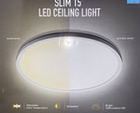 Slim 15&quot; LED Ceiling Light, made by KA CANADA - $81.68