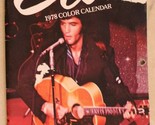 Elvis Presley 1978 Calendar King of Rock N Roll Memphis - £5.44 GBP