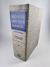 Vintage Law Book Illinois Lawyers Manal Becker Savin Sprecher 1959 - 196... - $31.68