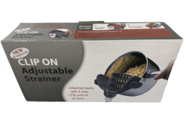 Clip-On Adjustable Strainer NEW in Box - $176.77 MXN