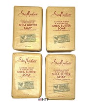 4x Shea Moisture Manuka Honey Mafura Oil Shea Butter Soap 8 oz - £31.06 GBP