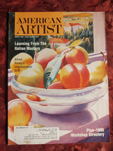 American Artist March 1995 Linda Plotkin Gwynn Murrill Alfred Sisley - £6.22 GBP