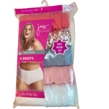 Just My Size Cotton Briefs Panties Plus Size 14 5 Pairs Hi Cut No Ride U... - $422.98 MXN