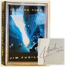 Closing Time by Jim Fusilli SIGNED First Edition Hard Cover Book Dated 10-31 - $21.00