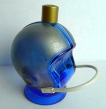 Avon Blue Cobalt Football Helmet Bottle with face guard  RARE - $26.82