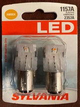 SYLVANIA - 1157 LED Amber Mini Bulb - Bright LED Bulb (Contains 2 Bulbs) - $14.01