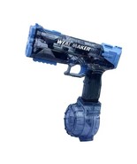 WEAL MAKER Electric Water Gun, Transparent Blue, Auto, IP67 Waterproof