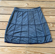skies are blue NWT $46.99 women’s Maggie suede skirt Size XS Grey A6 - £13.96 GBP