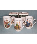 Vtg 1982 Norman Rockwell Cup Mug - Toymaker, Cobbler, Lighthouse Keeper ... - $17.76 CAD