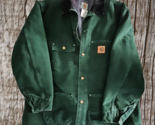 Carhartt Vibrant Green Spruce Jacket Coat Vintage Mens Size XL Pre-Loved... - £135.56 GBP