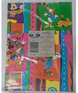 Sealed VTG Mickey’s Stuff Kids Gift Wrap Wrapping Paper Donald Goofy Bir... - $13.83 CAD