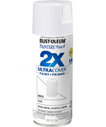 334021 Painter&#39;S Touch 2X Ultra Cover Spray Paint, 12 Oz, Flat White - $164.93 MXN