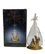 Fontanini Holy Family Blown Glass Ornament 56180 Mary Joseph Jesus Nativity - $18.95