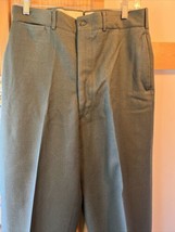 US Army Vintage Men’s 32 X 34 Olive Green Straight Leg Wool Military Dre... - $44.50