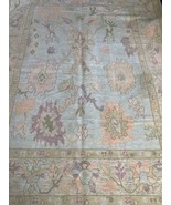 muted oushak rug, oushak rug 9x12, modern oushak rug for living room - $330.00 - $1,850.00