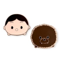Star Wars Disney Pins: Han Solo and Chewbacca Tsum Tsums - £19.59 GBP