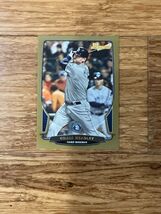 2013 Bowman - Chase Headley #66 gold border - $0.10