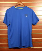 NEW Men&#39;s Aero 87 Active T-Shirt Running Crew Neck Royal Blue Aeropostale MED - £4.42 GBP