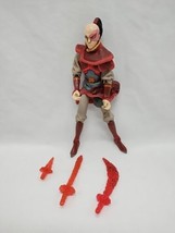 Avatar The Last Airbender Prince Zuko 6&quot; Action Figure With 3 Weapon Accessories - £39.65 GBP