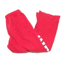 Adidas Indianda University Sweatpants Mens S Red Pockets Lightweight Baggy - £15.17 GBP