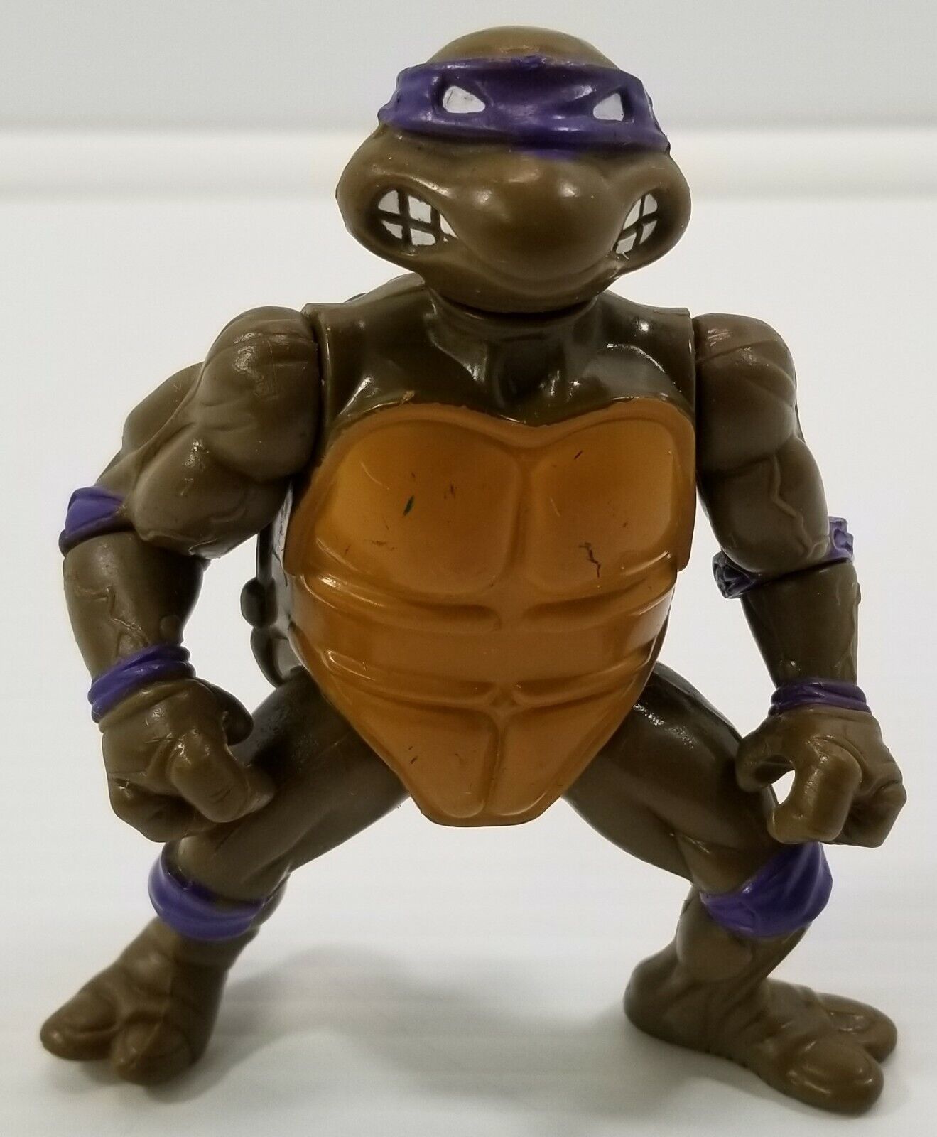M) Vintage Teenage Mutant Ninja Turtles 1988 Mirage Playmates Toy Donatello  - $11.87