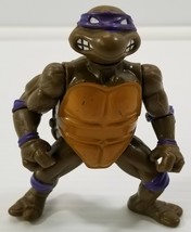 M) Vintage Teenage Mutant Ninja Turtles 1988 Mirage Playmates Toy Donate... - $11.87