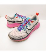 Nike React Pegasus Trail 4 Women&#39;s Shoes Sneakers Pink Blue FD0876-100 S... - $50.54 CAD