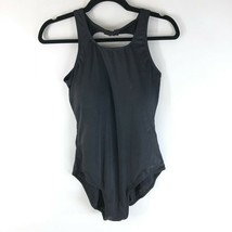Aquabelle Swimsuits for All One Piece Molded Cups Open Back Black Size 10 - £19.24 GBP