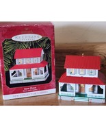 Hallmark Keepsake Tin Farm House Town and Country Christmas Ornament New... - $218.27 MXN