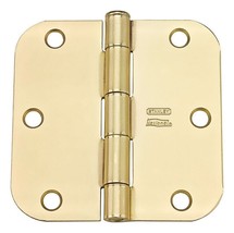 National Hardware N612-060 Cold-Rolled Steel Door Hinges 3-1/2'' in. Satin Brass - £13.33 GBP