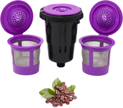 Reusable K Cups for Keurig K-Mini, K Mini Plus, K-Express and K Iced with Adapte - £16.46 GBP