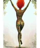 Nathan Szerdy SIGNED Art Print Set ~ Poison Ivy w/ Tattoos &amp; Belle w/ Ta... - $978.09 MXN