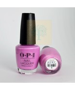 OPI Nail Lacquer Lucky Lucky Lavender | Opaque Soft Purple Crème Chip Re... - $13.94 CAD