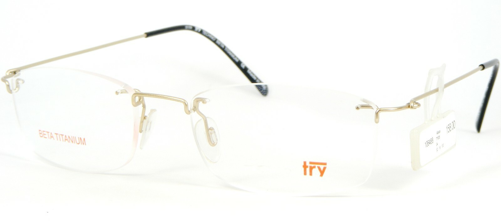 Try Techno TY63504 Or Lunettes beta Titane TY635 52-16-130mm Italie - $80.17