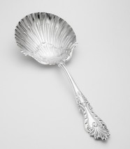 ANTIQUE SHELL BOWL SERVING SPOON ROGERS &amp; HAMILTON RAPHAEL 8½” SILVERPLA... - $507.37 MXN