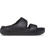 Crocs Unisex Classic Cozzzy Sandal Moon Jelly Men&#39;s 3, Women&#39;s 5 Medium - $39.59