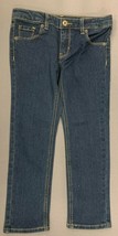 Girls Denim Skinny Jeans, Adjustable Waist, Size 6 Plus, Crazy 8 NWT C81042 - £7.16 GBP