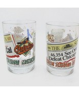 Baltimore Orioles Greatest Moments Collectible McDonalds Glass Set Of 2 ... - $12.16 CAD