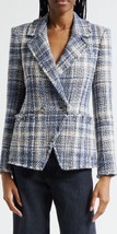 2025 NEW AUTHENTIC VERONICA BEARD Theron Plaid Tweed Jacket $898 - $289.00