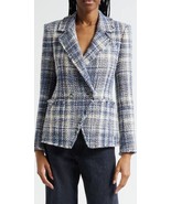 2025 NEW AUTHENTIC VERONICA BEARD Theron Plaid Tweed Jacket $898 - $395.26 CAD