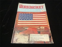 Workbasket Magazine July 1974 Crochet American Flag, Personalized Pullover - $7.50