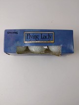 VTG Flying Lady 1 Golf Balls- Sleeve of 3 Balls  White w/Blue Lettering - £6.25 GBP