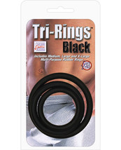 Tri-rings - Black - £4.86 GBP