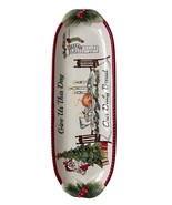 Fits And Floyd Bread Tray 16’’ Night Before Christmas  - $1,173.13 MXN
