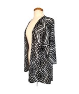 New LulaRoe Lindsay Cardigan Open Front Kimono Cover-up Classic Geometri... - £21.10 GBP