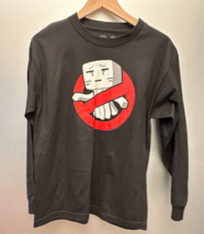 JINX Minecraft Ghastbusters Boys&#39; Long-Sleeve Tee Shirt Youth Boys Size XL - £11.79 GBP