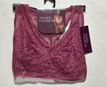 Adored by Adore Me Women’s Unlined Jenny Red Bralette Bra Size 2XL XXL NWT - $7.86